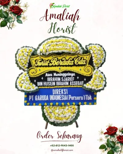 Papan Bunga Duka di Cigudeg